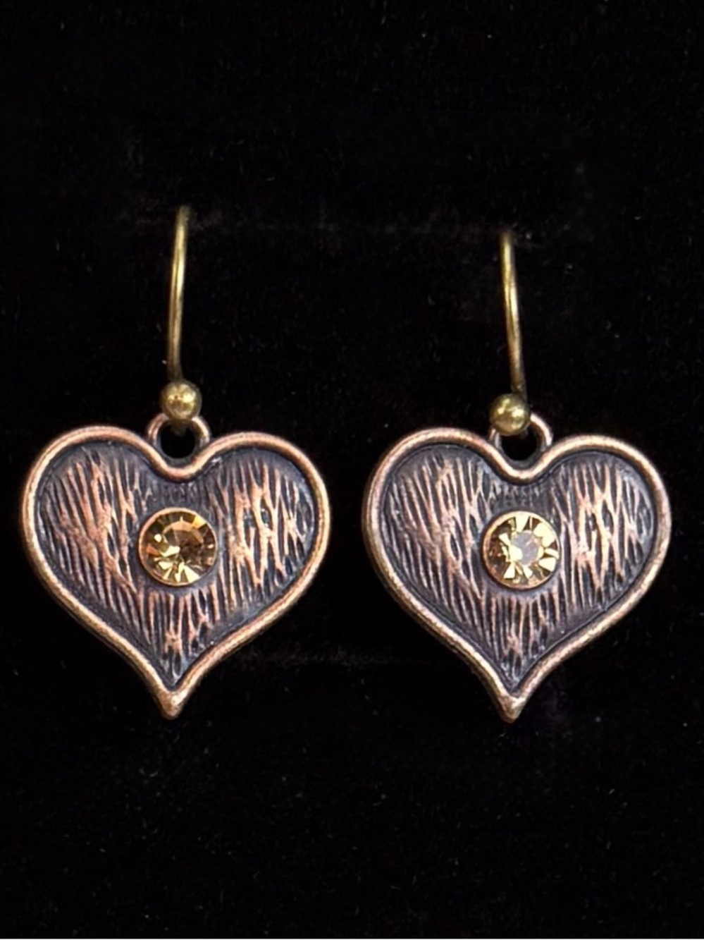 Bohemian chic Heart-Shaped Pierced Earrings